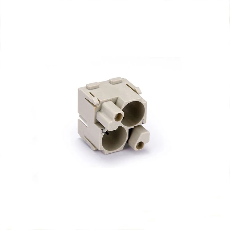 Conector de blindagem modular HDC CM BUS MV2 2PIN para serviço pesado H2M-002