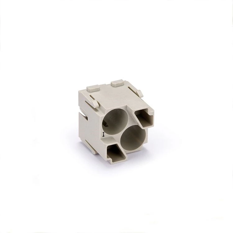 Inserção de conector HM e EMC