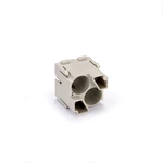 Conector de blindagem modular HDC CM BUS MV2 2PIN para serviço pesado H2M-002