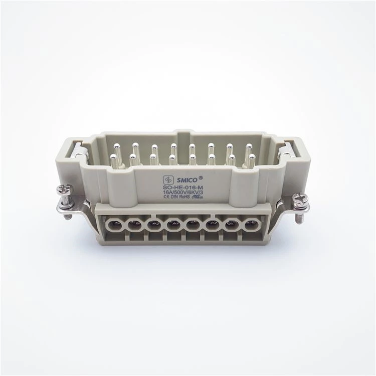 conector de alta resistência de 16 pinos