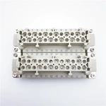 Conectores elétricos automotivos HE-048 48 pinos fêmeas inserções IP65 uso para robort