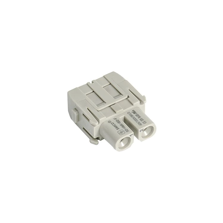 Conector elétrico modular para serviço pesado 40A parafuso axial HMK-002