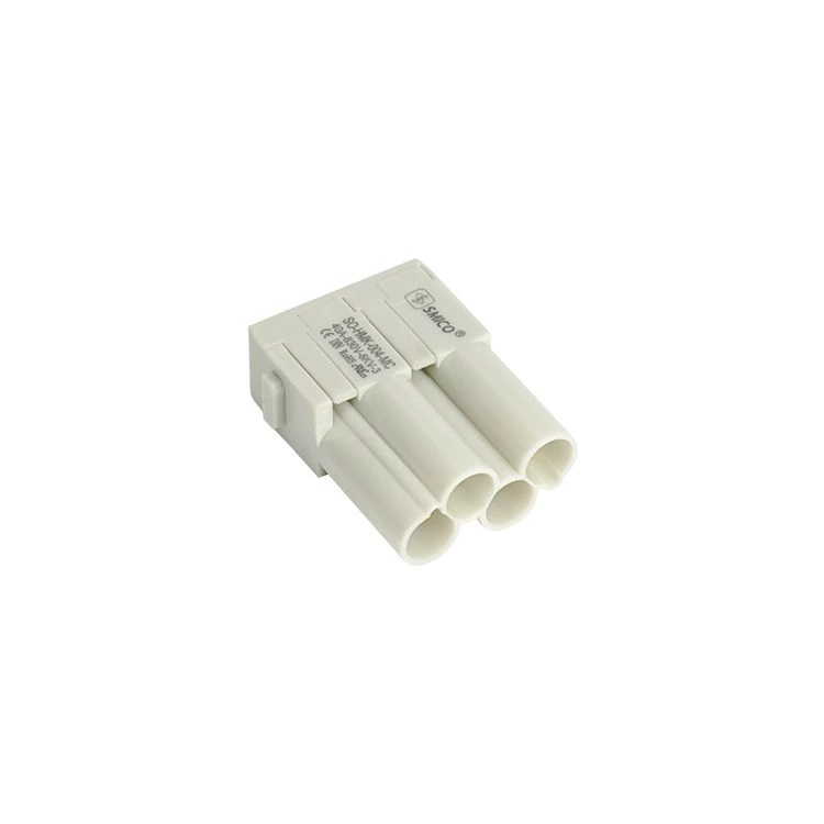 Conector de 4 pinos para serviço pesado protegido HMK-004, 09140043041 Conectores retangulares industriais
