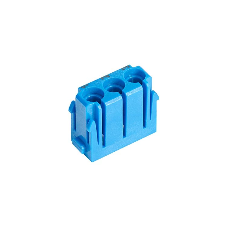 Conector elétrico pneumático para serviço pesado em policarbonato