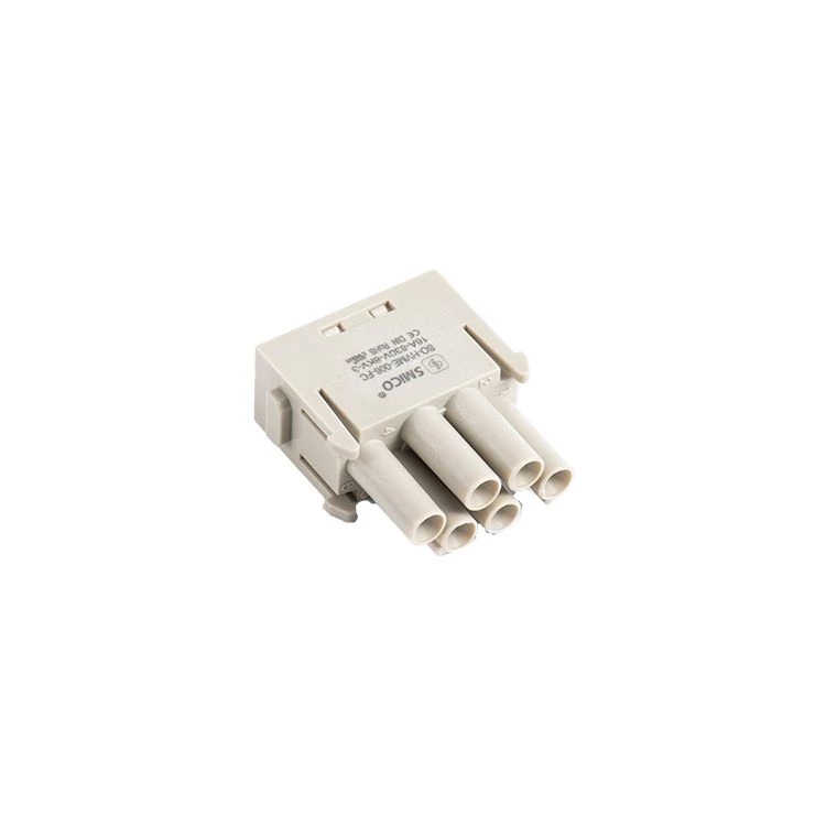 Conector elétrico de alta resistência de 6 pinos do módulo HVME
