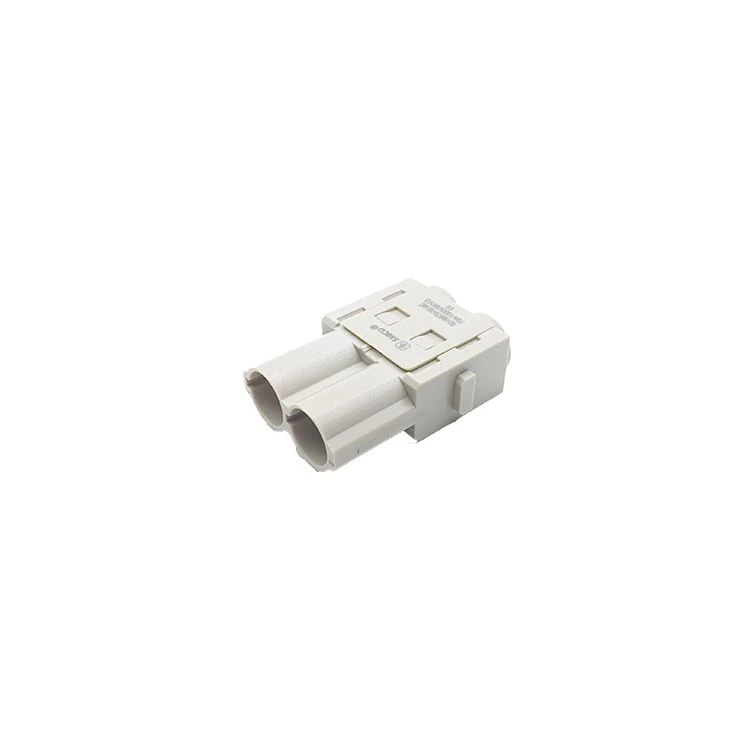 Conectores modulares HDC de 2 pinos de 70A para serviço pesado, tipo crimpagem HMK70-002-MC