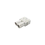 Conectores modulares HDC de 2 pinos de 70A para serviço pesado, tipo crimpagem HMK70-002-MC