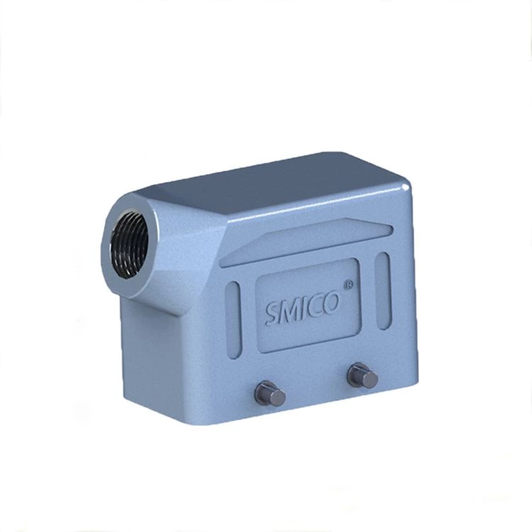 Capotas laterais de metal de alto desempenho para conectores pesados H10BDuty
