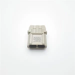 Conectores modulares HDC de 2 pinos de 40 A com contatos banhados a prata