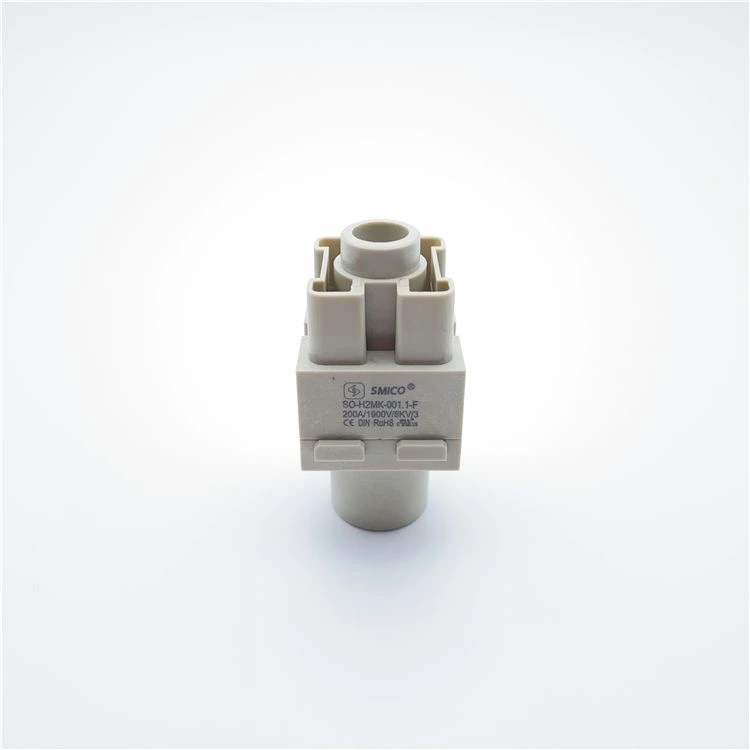 conector modular retangular para serviço pesado