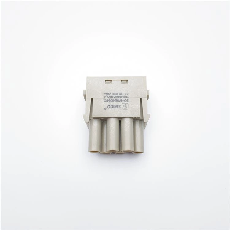 Conector elétrico de alta resistência de 6 pinos do módulo HVME
