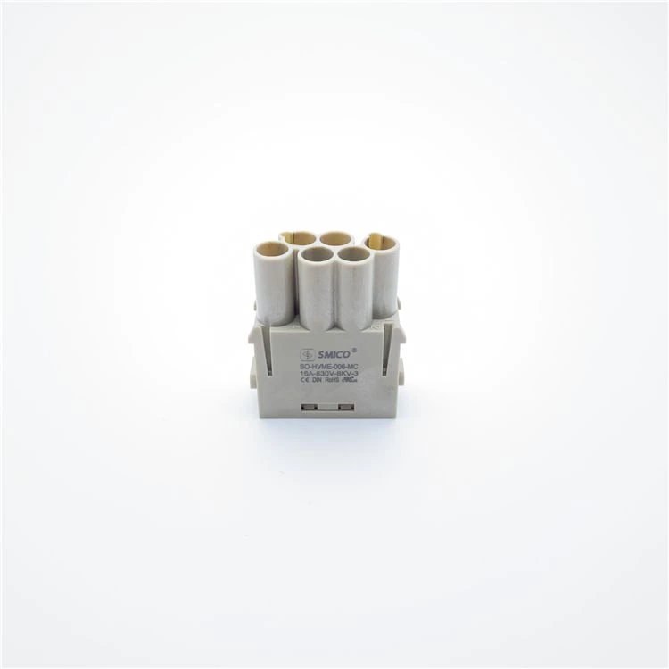 Conectores elétricos de alta resistência de 6 pinos do módulo HVME