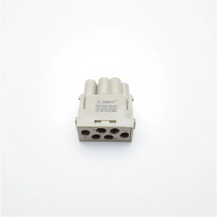 Conectores elétricos de alta resistência de 6 pinos do módulo HVME