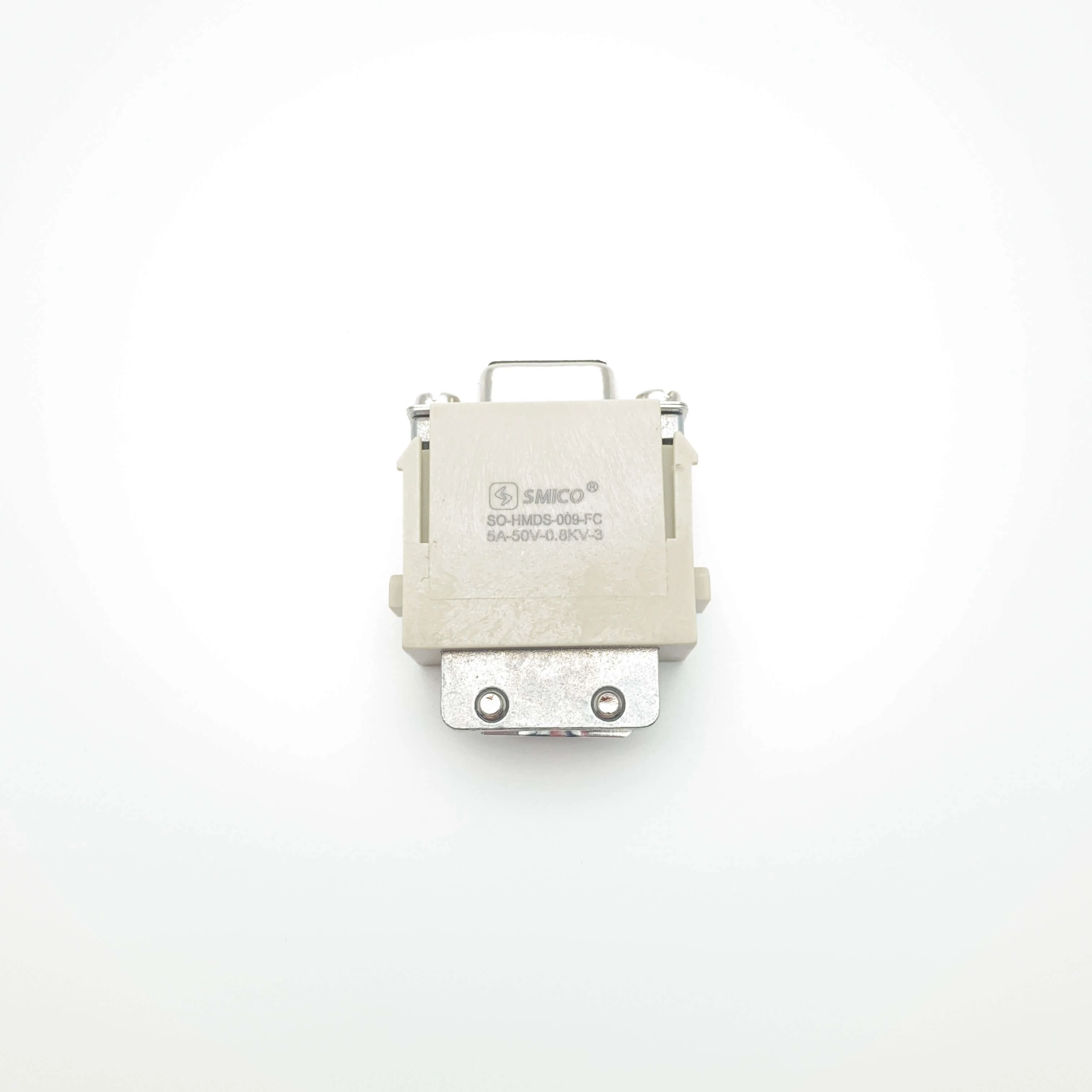 Conectores modulares HMDS de 9 pinos para serviço pesado com contatos banhados a prata