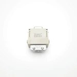 Conectores modulares HMDS de 9 pinos para serviço pesado com contatos banhados a prata