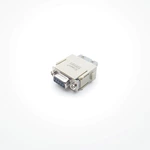 Conectores modulares HMDS de 9 pinos para serviço pesado com contatos banhados a prata