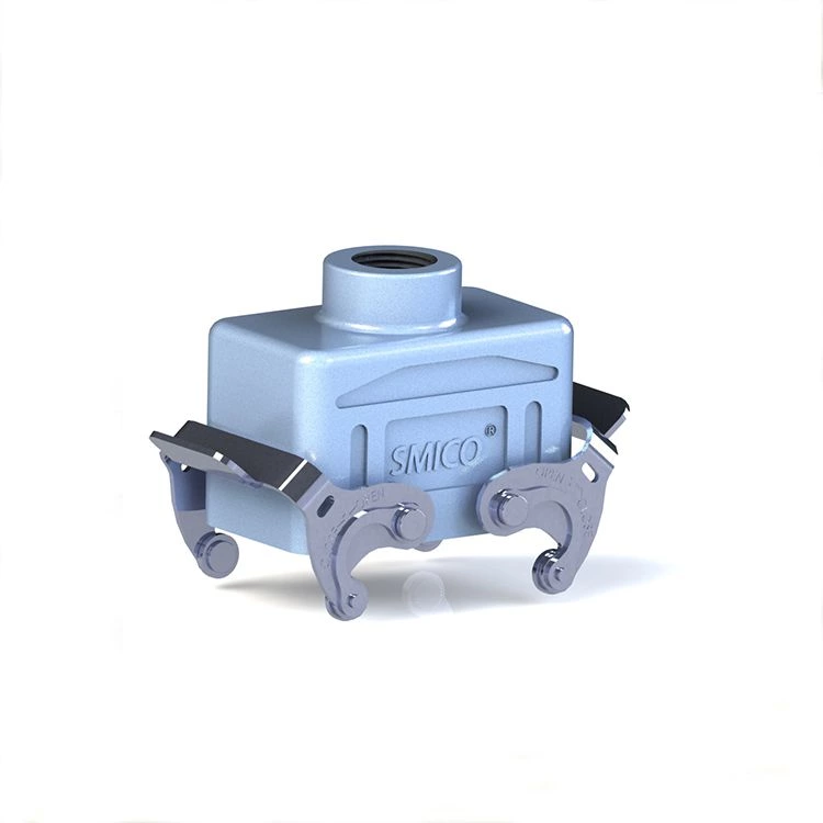 Conector de alta resistência para capô e caixa H10B, entrada superior do capô