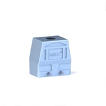 Conector de alta resistência para capô e caixa série H10B, entrada lateral do capô e entrada superior