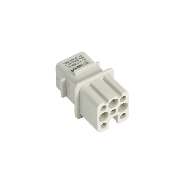 conector de alta resistência HD-008-FC 8 polos