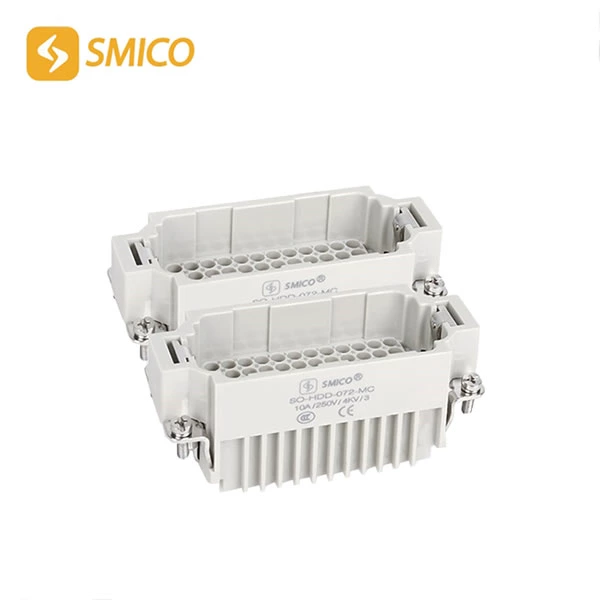 Conector de alta resistência tipo retangular de 144 pinos