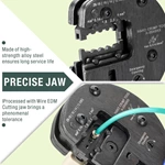 ferramenta de crimpagem para conector de alta resistência Han D