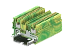 PT1.5-2-PE terminal de trilho guia de mola de pressão
