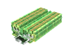 PT2.5-4-PE terminal de trilho guia de mola de pressão