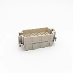 Conectores retangulares de alta resistência HEEE-048 Pinos machos conectores de inserção