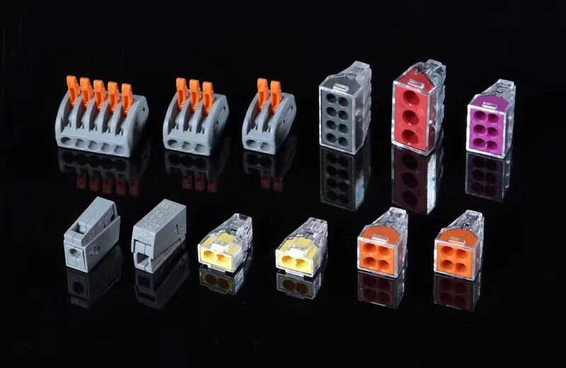 Conector de terminal de fio série 773, conector rápido 104D, conector de fio de pressão de 4 pinos