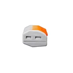 Conector de fio de terminal 222-415 Conector compacto Conector de bloco de terminais de 5 alavancas 28-12 Awg