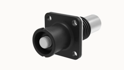 Conector macho fêmea hvil hv de alta tensão, conector de bateria de armazenamento de energia ev