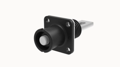 Conector de armazenamento de energia para veículos elétricos com tomada de alta corrente IP67