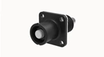 Conector de plugue à prova d'água de alta corrente preto para crimpagem de cabo ESS-200A-50-S-BK-18