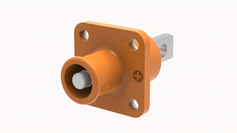 Conector de alta tensão, ângulo reto, IP67, conector estanque, plugue para bateria de lítio, scooter elétrica, carro