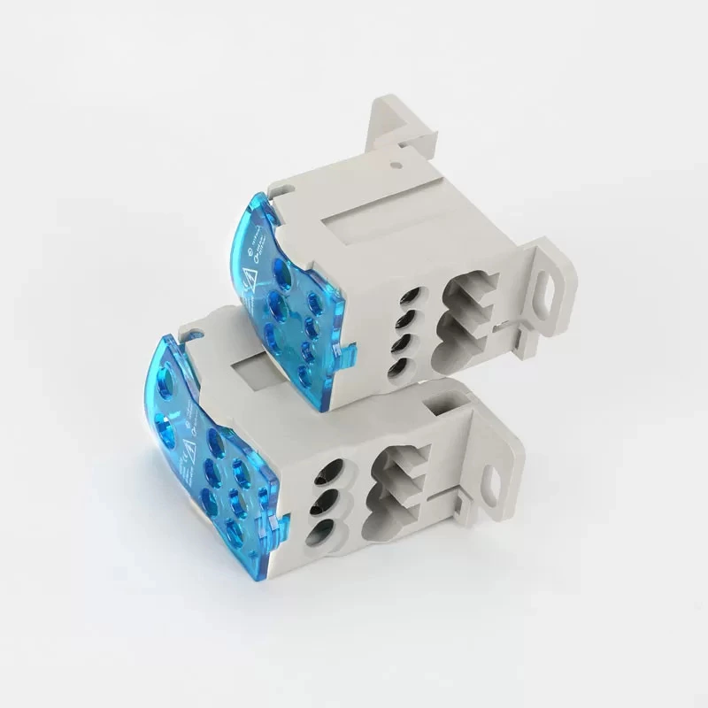Bloco de terminais de distribuição de parafuso DIN Rail UKK 125A