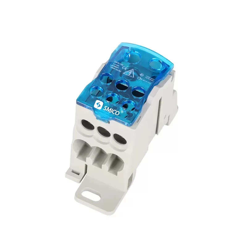 Bloco de terminais de distribuição de parafuso DIN Rail UKK 125A