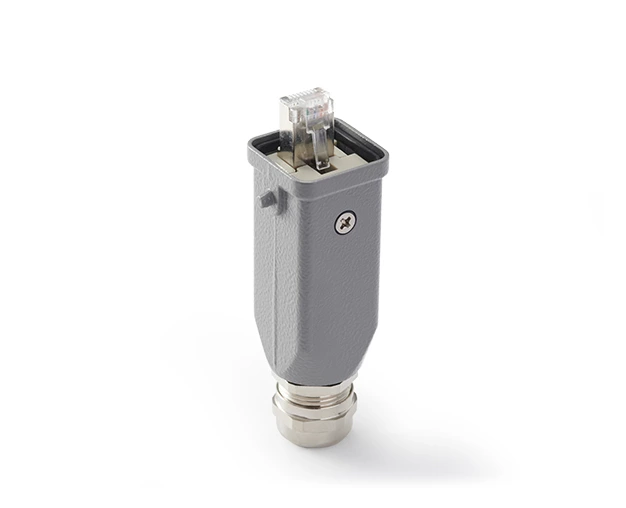 Conector de alta resistência para módulo Ethernet-Switch H3A RJ45 H3A-TE-2B-M20-RJ45
