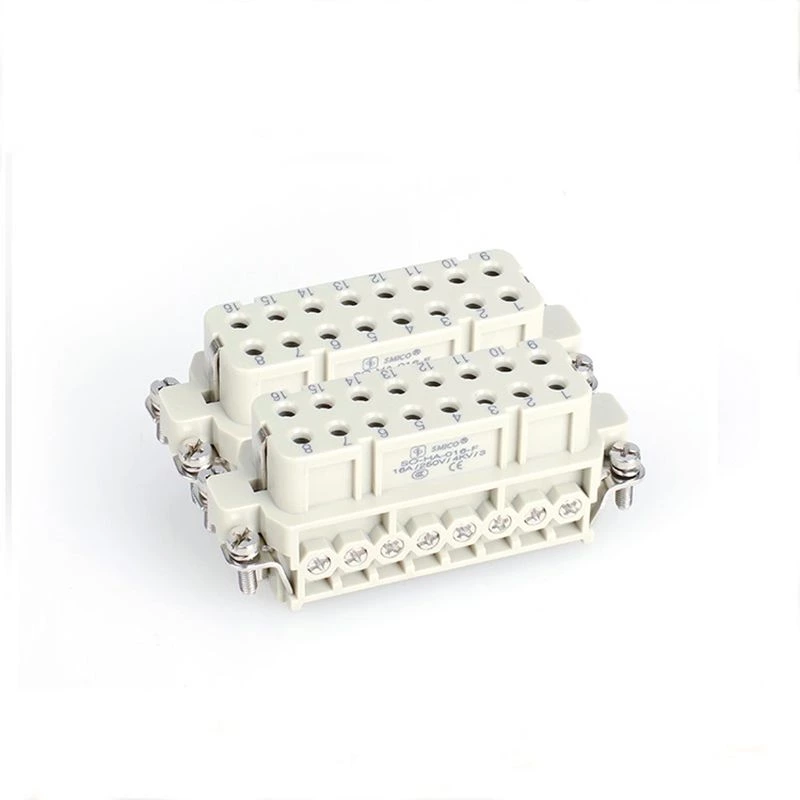 Conector retangular para evitar sujeira