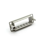 Conectores de plástico para serviços pesados, encaixes HF24B.P-LA para 6 módulos 09140241711