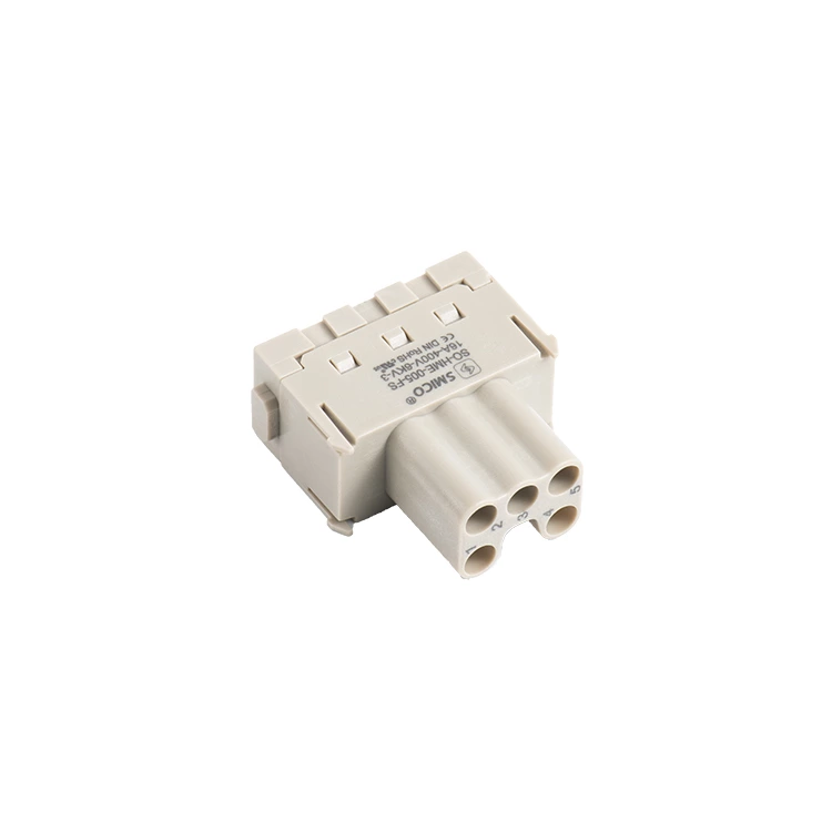 09140052716 HME-005-FS Insertos retangulares fêmeas 16A para conector de alta resistência