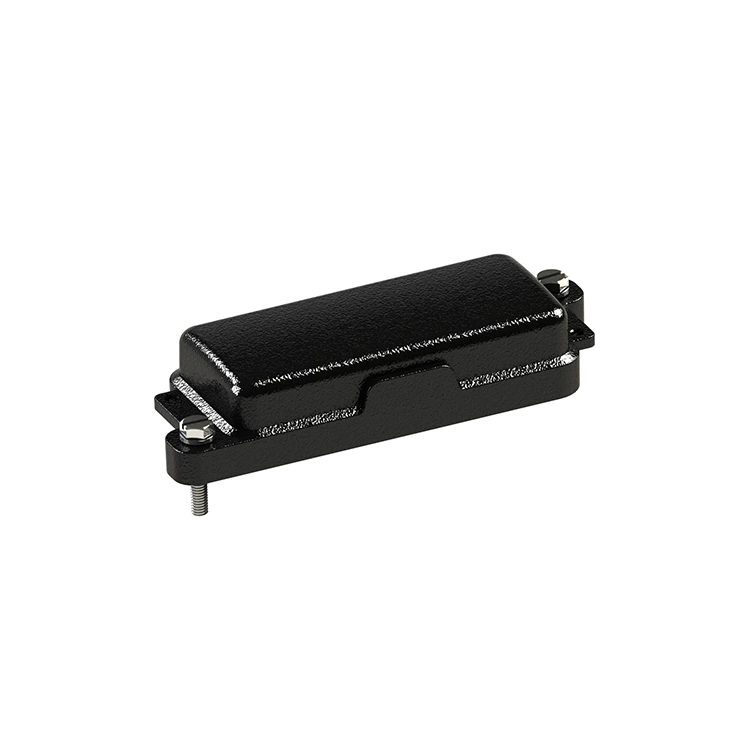 Conector de alta resistência com tampa metálica HPR IP68 HP16B/H-MCV-2S para ambientes externos adversos 09400165411