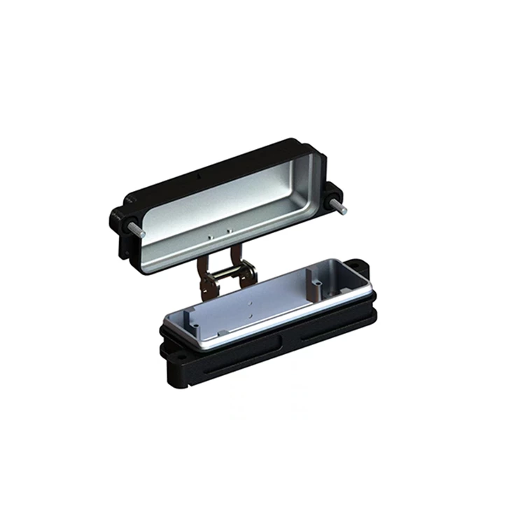 Conector HPR para serviço pesado Invólucro com tampa metálica à prova d'água IP68 HP24B/H-ST-MCV-2H 09400240317
