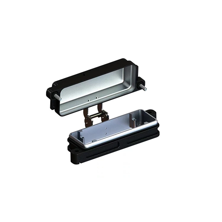 Conector retangular industrial à prova d'água que atende a diferentes necessidades do mercado