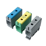 Blocos de terminais de distribuição industrial de alumínio SOT5-35, tipo rosca, série SOT5 para conector de alumínio de 35 mm²