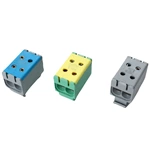SOT5-35-2 Blocos de terminais de conexão de parafuso de barramento de trilho DIN de cobre elétrico de grande distribuição de energia 2*50 mm2