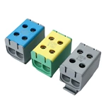 Conector de fio de alumínio para blocos de terminais de distribuição industrial, tipo de rosca SOT5-50-2 para conector Al/Cu 2*50 mm2