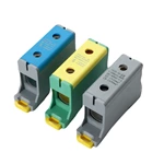 Blocos de terminais de distribuição industrial de alumínio SOT5-95, tipo rosca, série SOT5 para conector de alumínio de 95 mm²