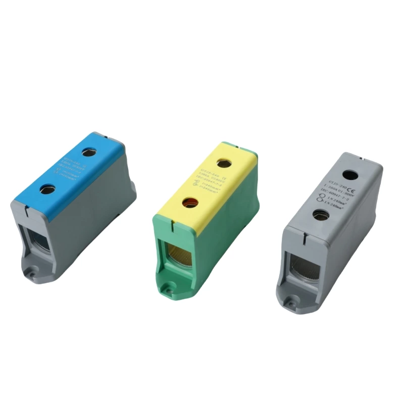 Conector de fio de alumínio para blocos de terminais de distribuição industrial, tipo de rosca SOT5-240 para conector Al/Cu 240 mm2