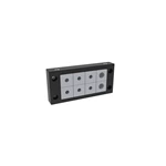 Sistema de entrada de cabos IP54 Classe de chama UL94-V0 Autoextinguível Estrutura destacável KBL 16/8
