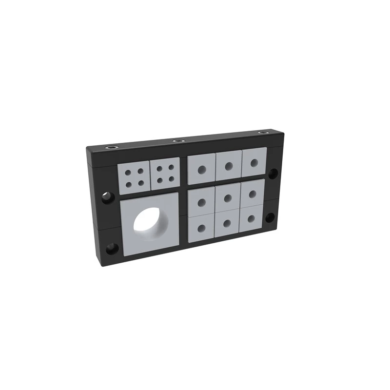 Sistema de entrada de cabos Estrutura destacável KBL 24/12-E IP54 Classe de chama UL94-V0 Autoextinguível